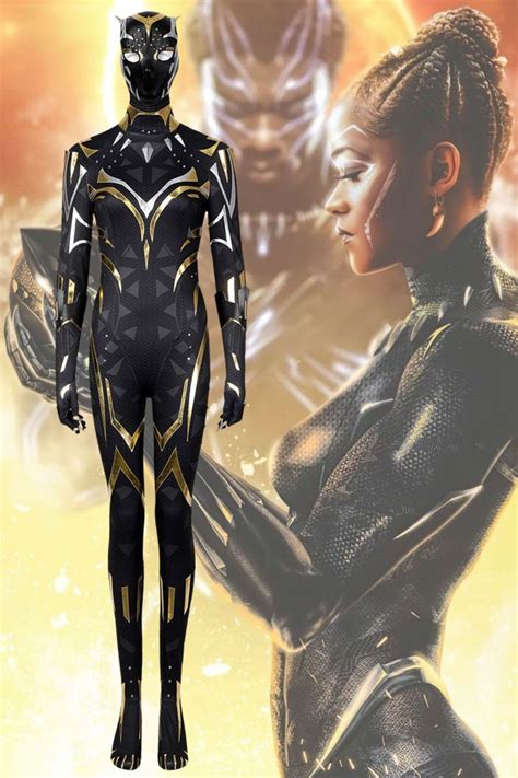 Black Panther Wakanda Forever 2022 Female Black Panther Shuri Cosplay