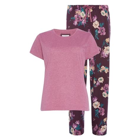 sustainable cotton floral pyjama set set pyjamas womens categories primark uk