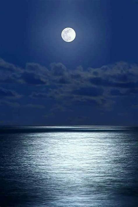 Full Moon Over The Aegean Sea Greece Beautiful Moon Good Night Moon