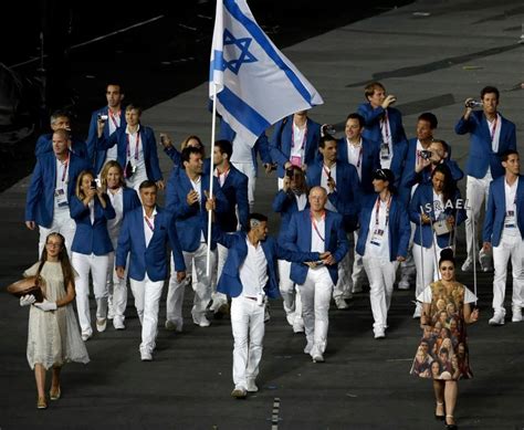 The Israeli Team London 2012 2012 Summer Olympics Olympics Israel Flag