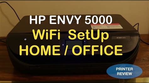 Connecting Hp Envy 5000 All In One Printer To Wi Fi Network Of Home Or