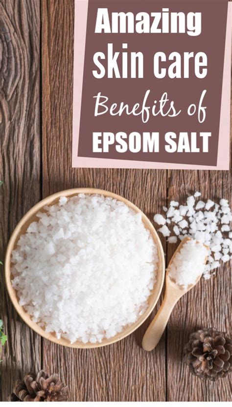 Epsom Salt For Skin Benefits Uses And Side Effects Skincare Diyskincare Epsomsalt