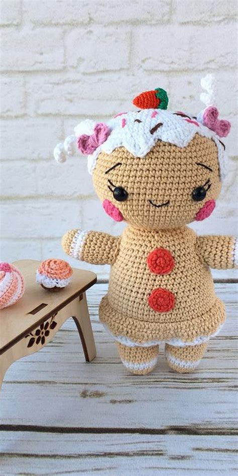 Amigurumi Gingerbread Man Free Crochet Pattern Free Amigurumi Patterns