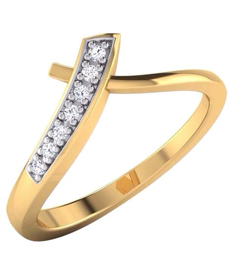 Novel Jewels 18kt Gold Ring Buy Novel Jewels 18kt Gold Ring Online In