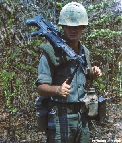 A Machine Gunner Of The 2nd Battalion 28th Infantry 1st Infantry
