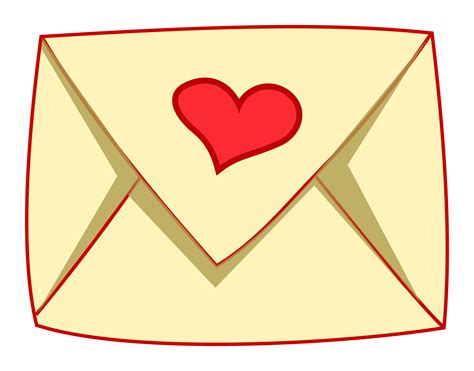 Letter clipart love letter, Letter love letter Transparent ...