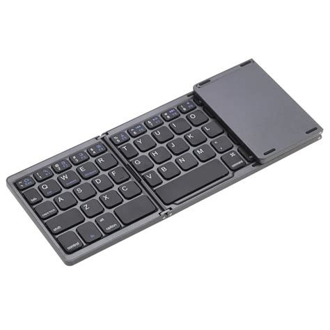 Portable Mini Foldable Folding Bluetooth Wireless Keyboard With