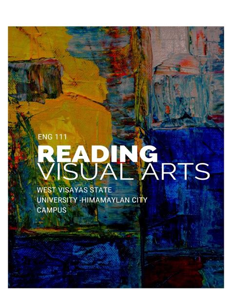 Reading Visual Arts Unit 6 Digital Culture Pdf Virtual Reality