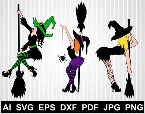 sexy witch svg free happy halloween svg files for cricut etsy