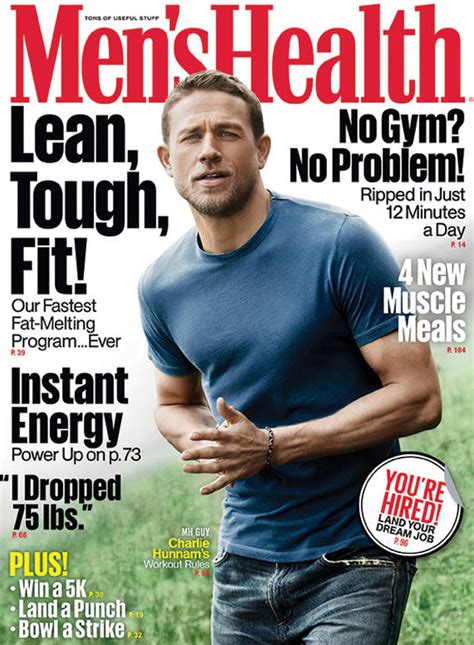 sexy charlie hunnam is looking mighty good in new ‘men s health spread sex helps keep him fit