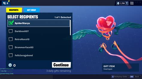 The fortnite enable 2fa process is quite straightforward when you know where you're looking. How to Gift the Heartspan Glider for Free By Enabling 2FA ...