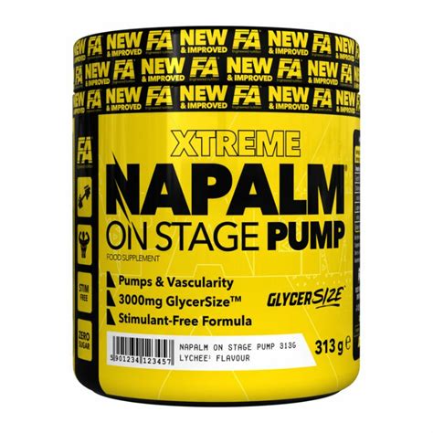 Fa Xtreme Napalm On Stage Pump Pre Workout Kaufen