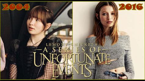 Последние твиты от a series of unfortunate events (@unfortunatetv). A Series of Unfortunate Events | Then and Now (2004-2016 ...