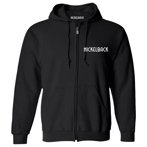 Nickelback Logo Black Pullover Hoodie Nickelback Official