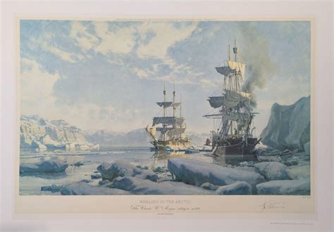 Sold Price John Stobart Whaling In The Arctic Signed Invalid Date Est