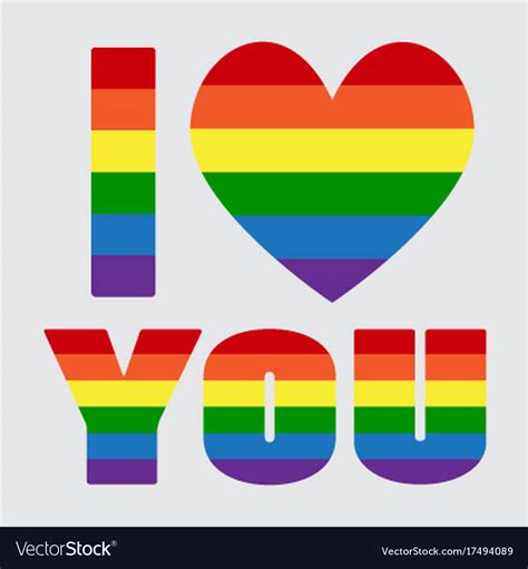 gay pride flag symbol picture