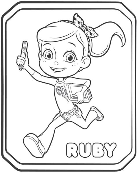 We'd even love your feedback on our collection of coloring pages. 20 Printable Rusty Rivets Coloring Pages