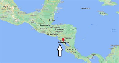 Où Se Trouve Managua Où Se Situe Managua Où Se Trouve