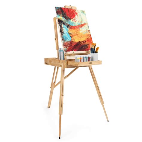 Best Choice Products Portable Folding French Wooden Art Easel Sketch