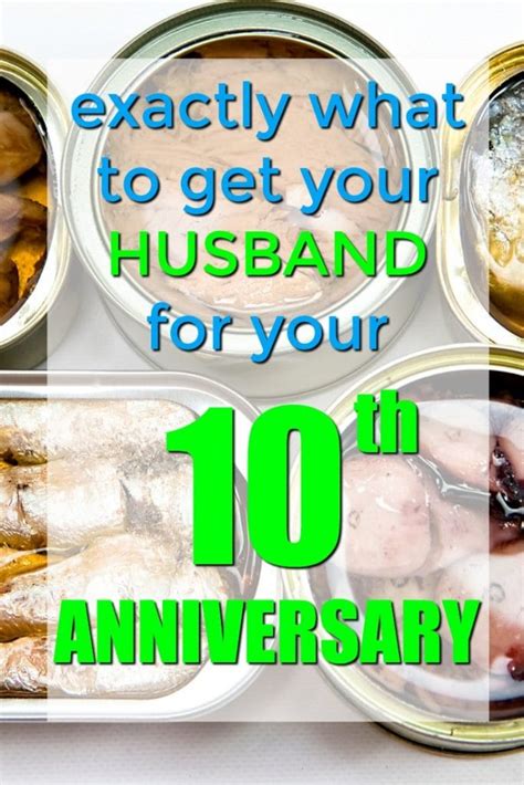 No wonder it appears so often on this wedding anniversary gift list. 100 Traditional Tin 10th Anniversary Gifts for Him ...