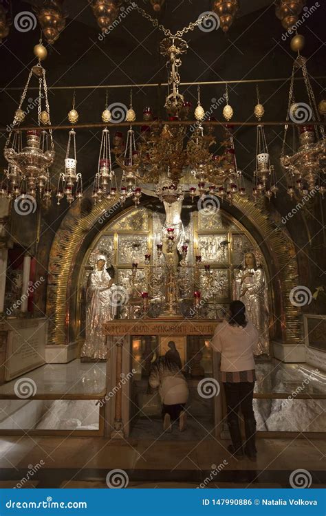 Orthodox Chapel Of Calvary In The Church Of The Holy Sepulchre