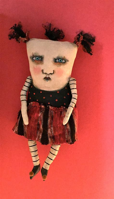 Weird Monster Doll Sandy Mastroni Odd Dollmonster Elaine Etsy