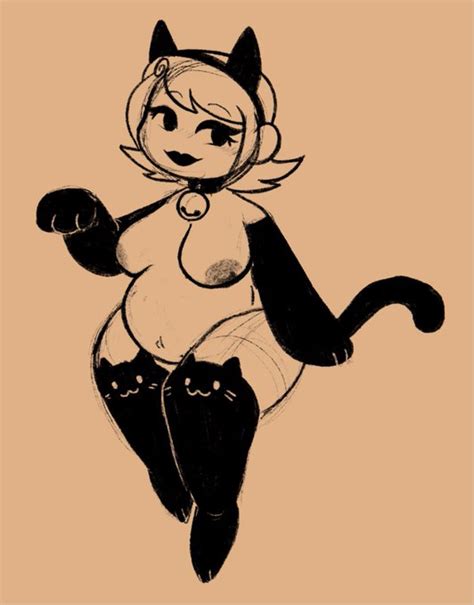 Rule 34 Big Breasts Cat Ears Cat Tail Chubby Roxy Lalonde 7899753