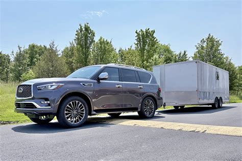 2023 Infiniti Qx80 Towing Review Still Compelling Despite Older Roots