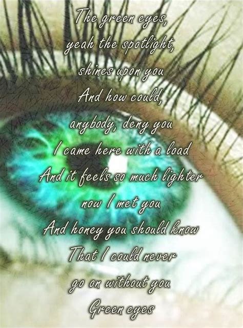 Mike Picked Our Wedding Green Eyes By Coldplay Coldplay Lyrics