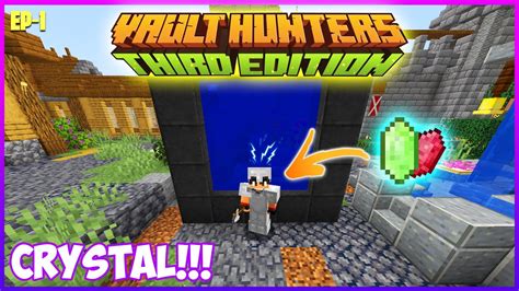 I Opened The First Vault Minecraft Modded Episode Vault Hunters