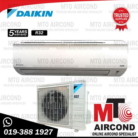 In this article, we will take a look at prices of common air conditioners in. M.C.O SHIPPING REMAIN! DAIKIN NON INVERTER 1HP Air ...