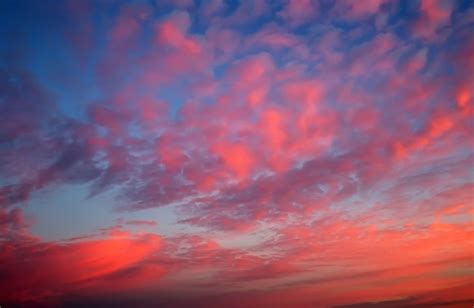 Premium Photo Fiery Orange Sunset Sky Beautiful Sky