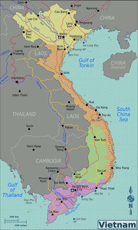 File Vietnam Regions Map Png Wikitravel Shared