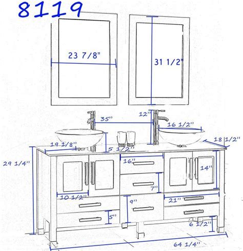 Bathroom dimensions standard measurements refresh renovations new zealand. 72 Inch Double Sink Vanity Dimensions