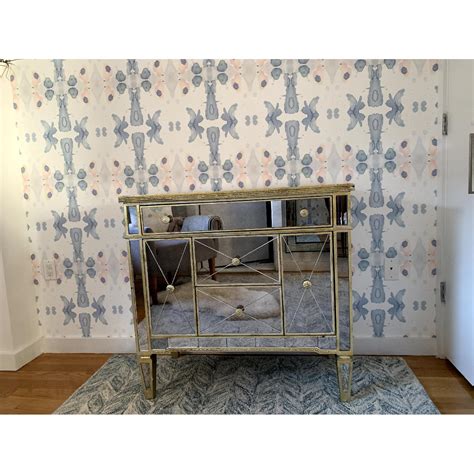 Horchow Mirrored Dresser Aptdeco