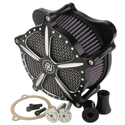We also have replacement air filters for air cleaner kits, turbochargers and other custom elements, along with harley breather filters for your crankcase vent. XF2906111 Black CNC Air Cleaner For Harley Ultra Electra ...
