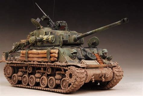 M4a3e8 Sherman Detailed Scale Model Us Medium Tank In 2020 Scale