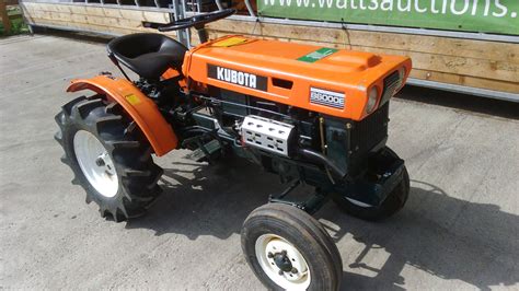 Kubota B6000e 2wd Compact Tractor Sn B6000 16758 2 Cylinder Kubota