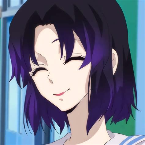 Shinobu Kocho Anime Slayer Anime Anime Purple Hair