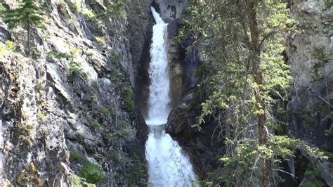 Silverton Falls Banff National Park Castle Junction Ab Canada Youtube