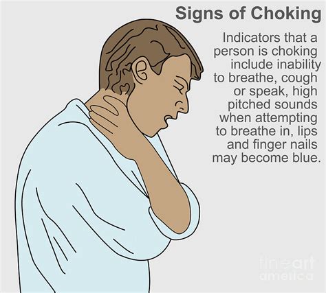 Signs Of Choking Photograph By Gwen Shockey
