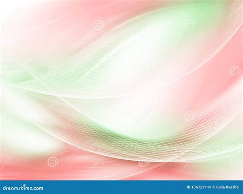 Pink Green Background Abstract Background Stock Illustration