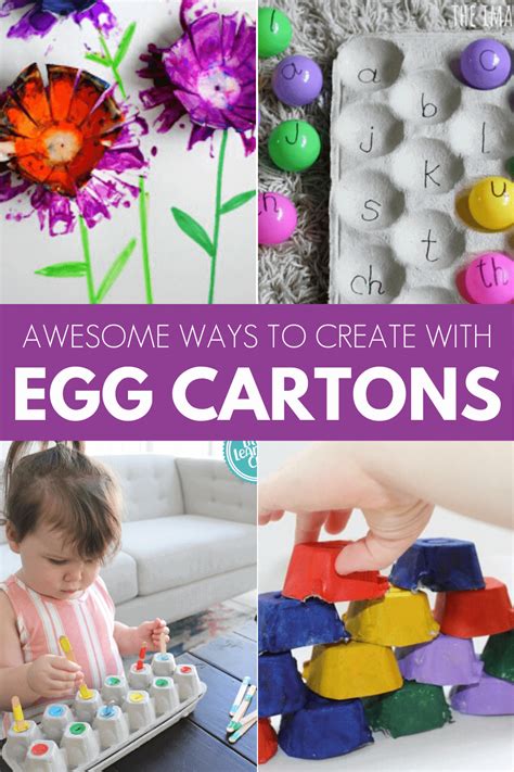 Creative Egg Carton Activities For Kids Toddler Approved