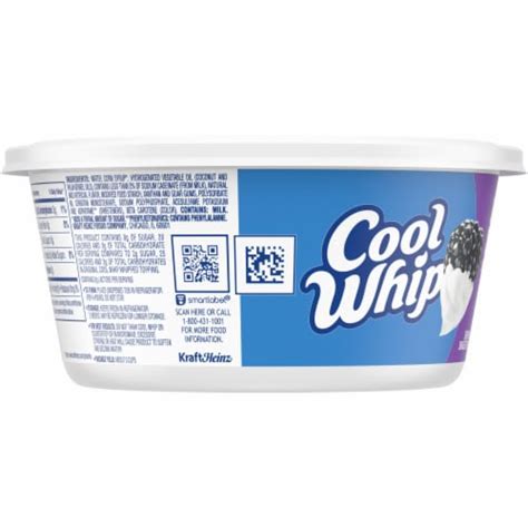 Cool Whip Zero Sugar Whipped Cream Topping 8 Oz Fred Meyer