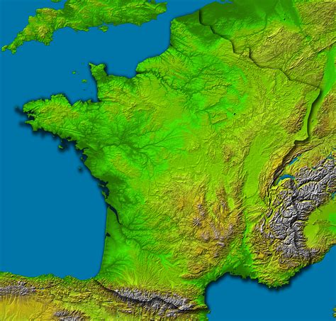 The Topography Of France