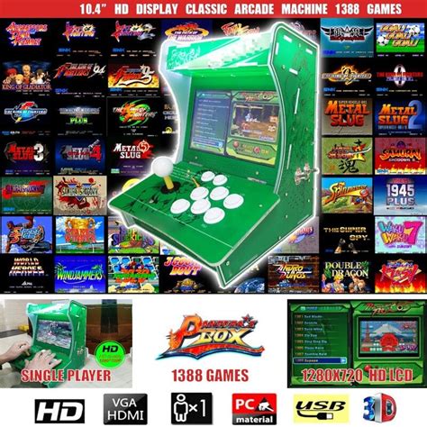 Pandora Box Retro Classic Arcade Machine Single Player 1388 Games 10