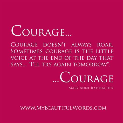 Motivational Quote On Courage The Biggest Obstacles To Our Progress