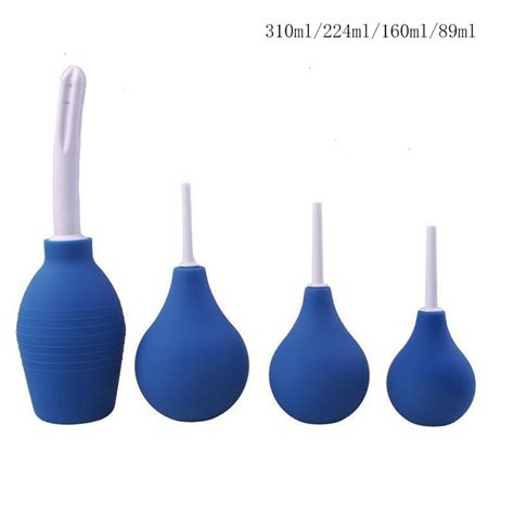 Enema Cleaning Container Vagina Anal Cleaner Douche Bulb Design Medical Rubber Health Hygiene