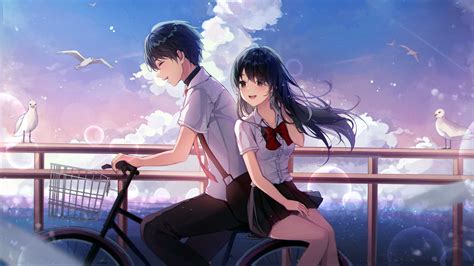 14 Cute Anime Couple Wallpaper 4k Anime Wallpaper