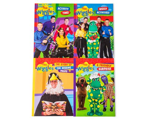 The Wiggles 6 Book And Activity Pack Au